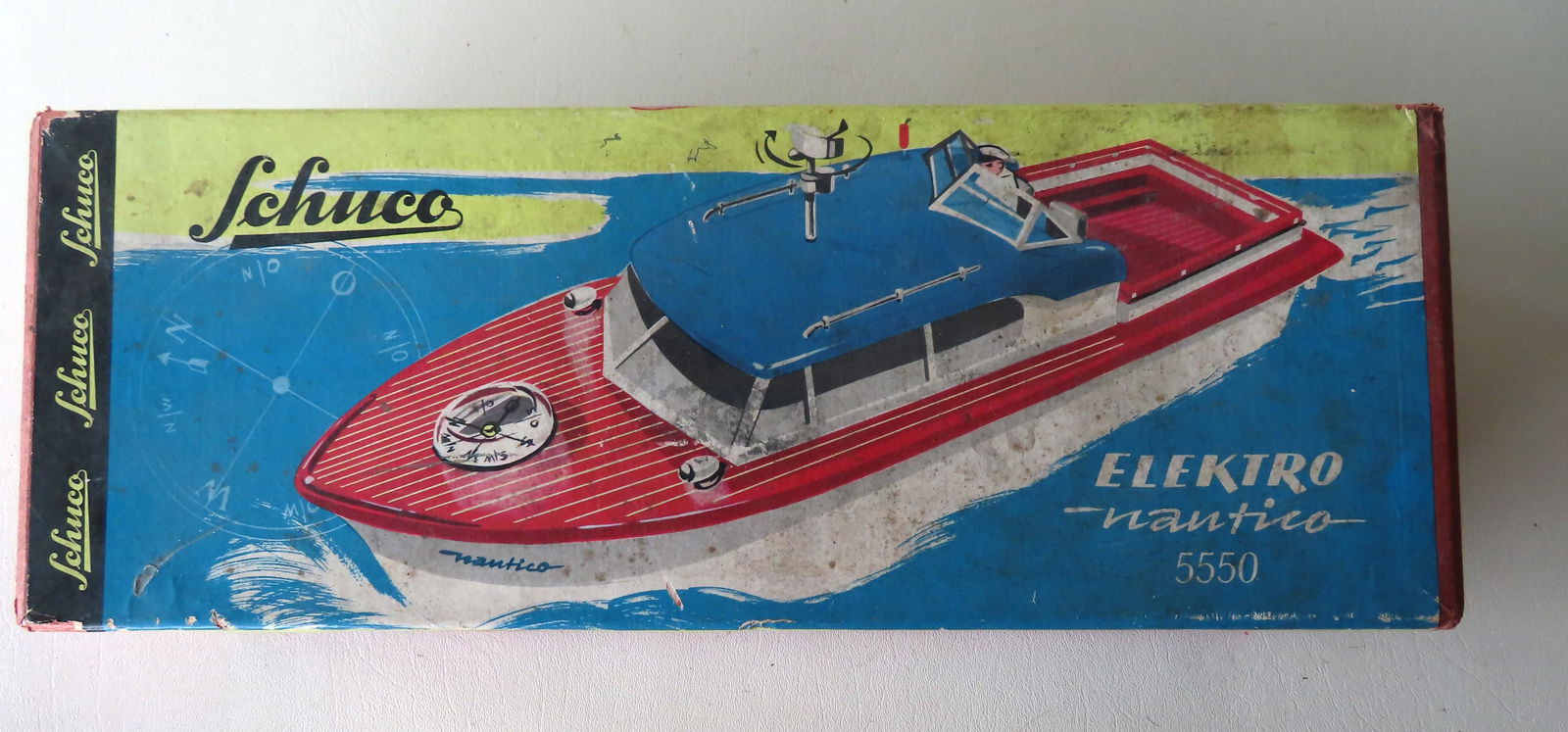 A Schuco battery operated boat "Elektro Nautico 5550", (1 of 8)