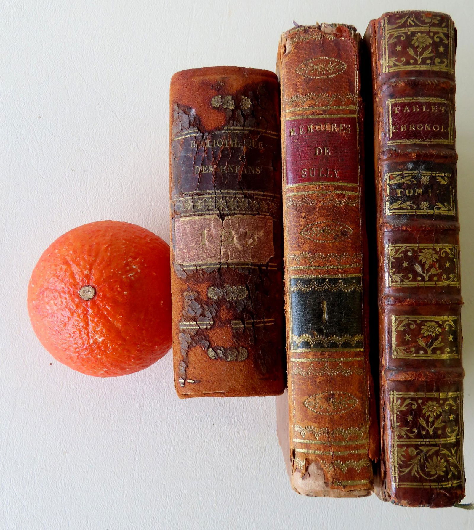 Three early books including: Two leather bound 18th (1 of 11)