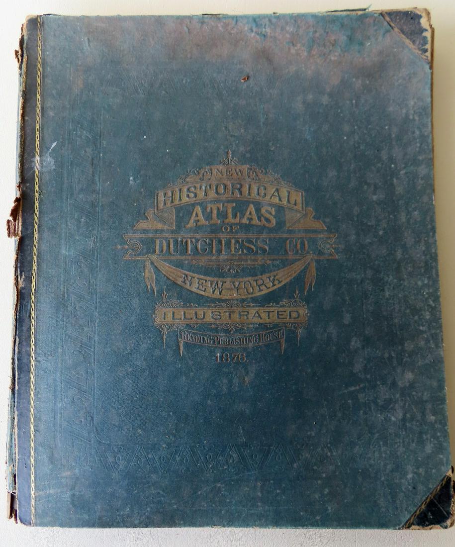 Atlas entitled "NEW ILLUSTRATED ATLAS OF DUTCHESS (1 of 14)