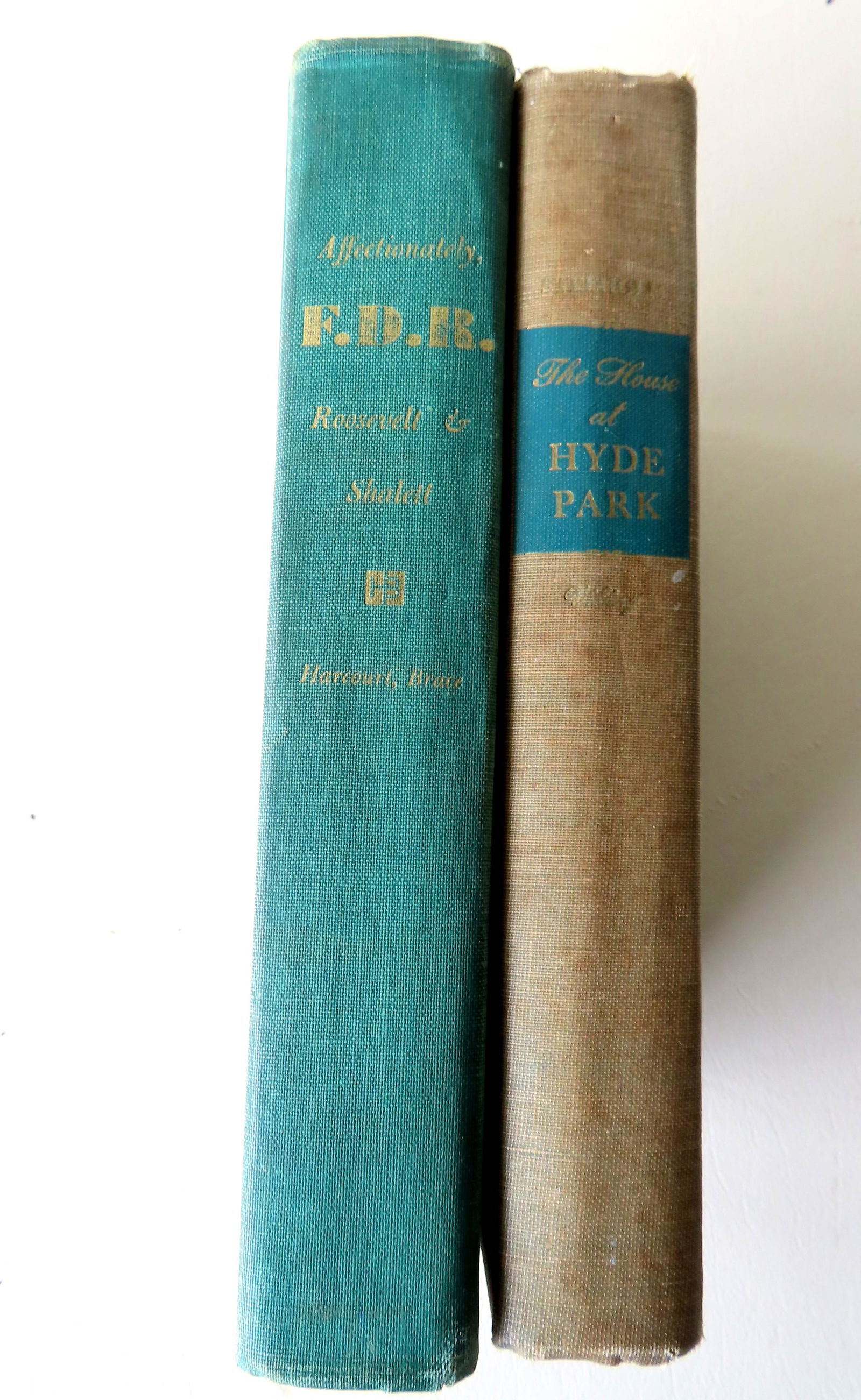 Two Roosevelt family autographed books: The first (1 of 9)