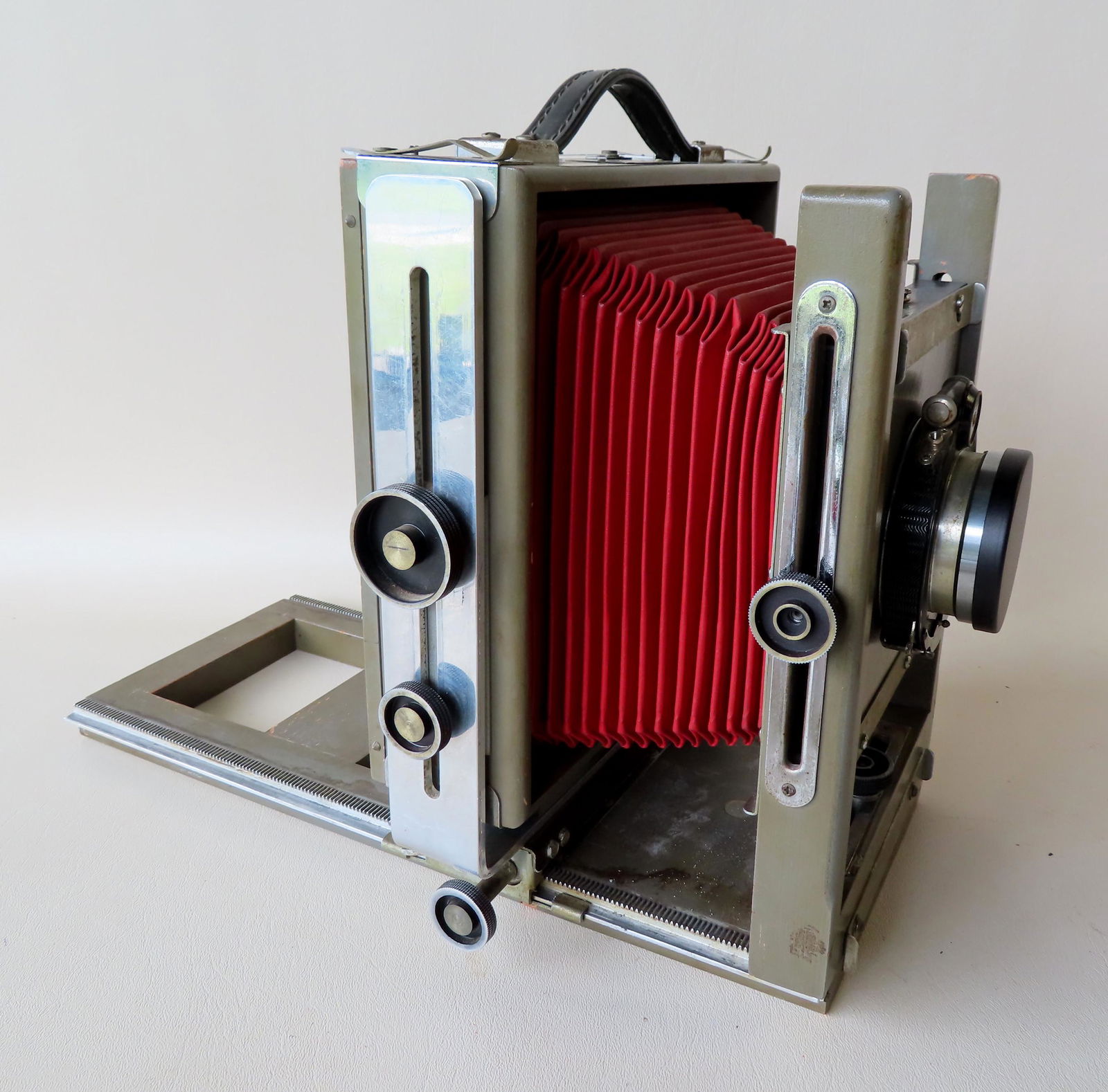 View camera, 5" x 7", signed B & J (Burke & James) (1 of 12)