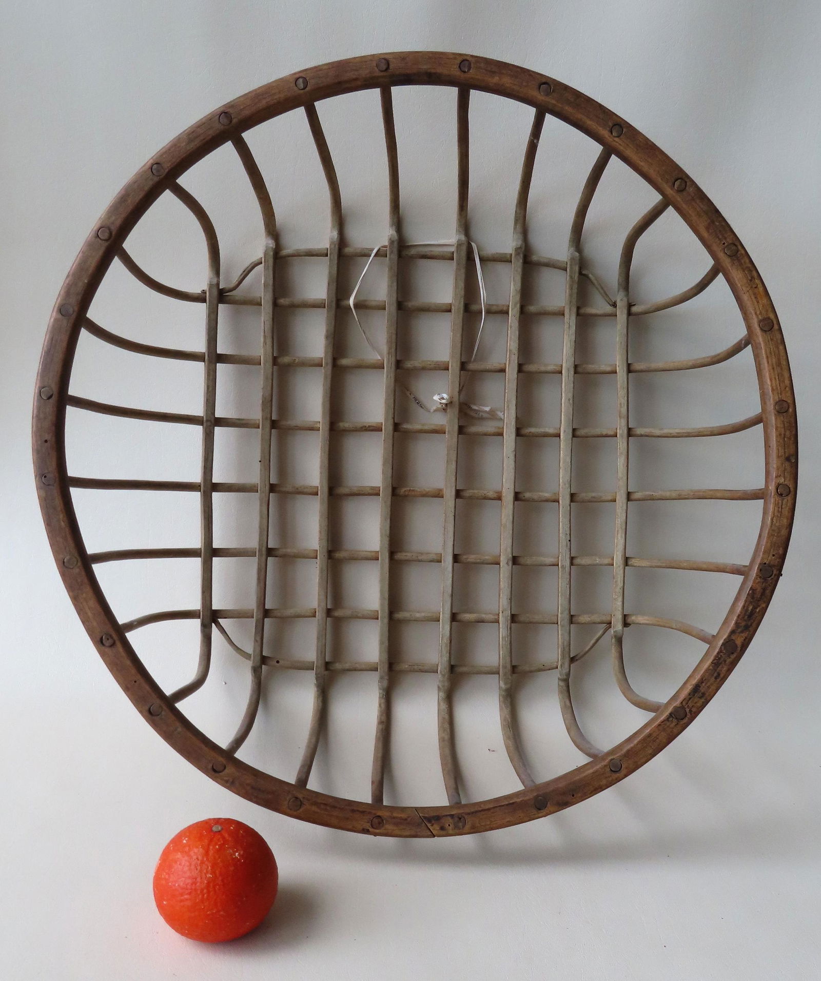 A very fine American cheese drying basket with original (1 of 10)