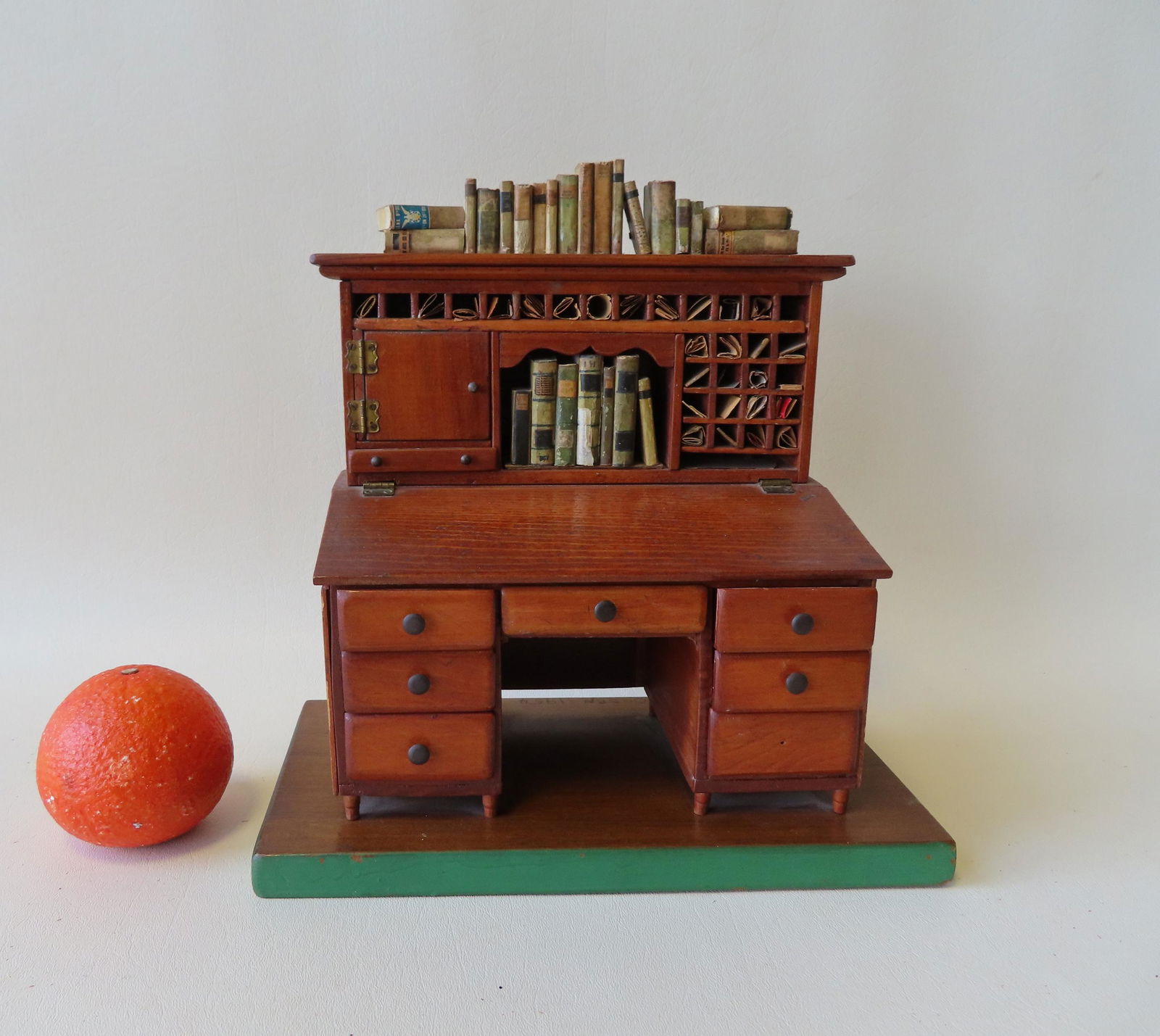 A miniature folk art handmade replica of Mark Twain's (1 of 8)