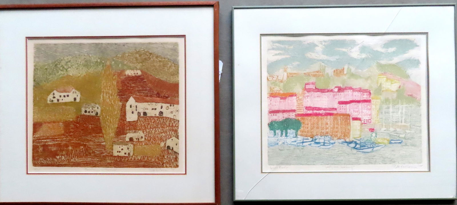 Ruth Kerkovius (1921-2007) Latvian/ New York. Two large (1 of 8)