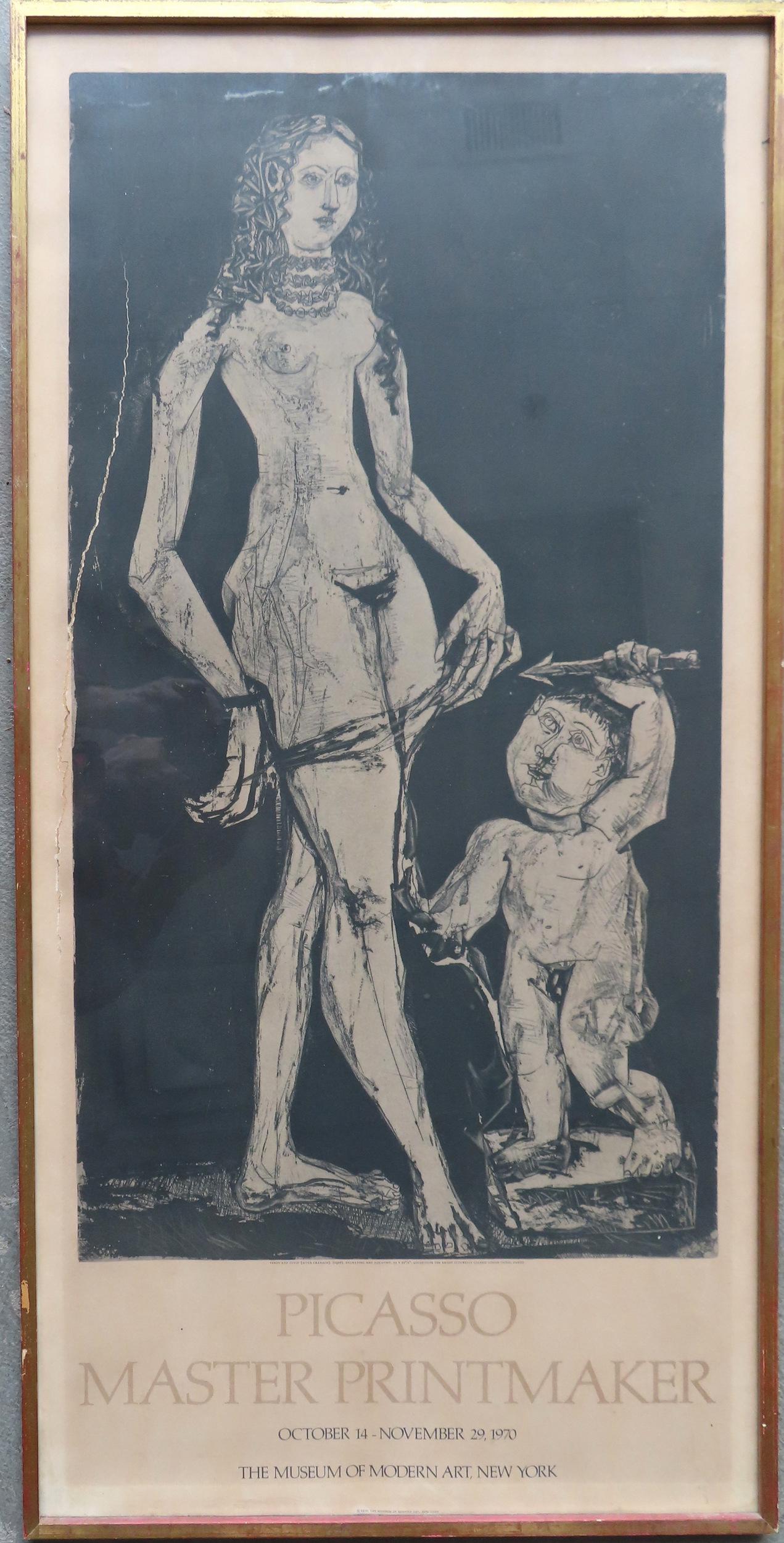 Museum of Modern Art Picasso poster titled "Picasso (1 of 4)