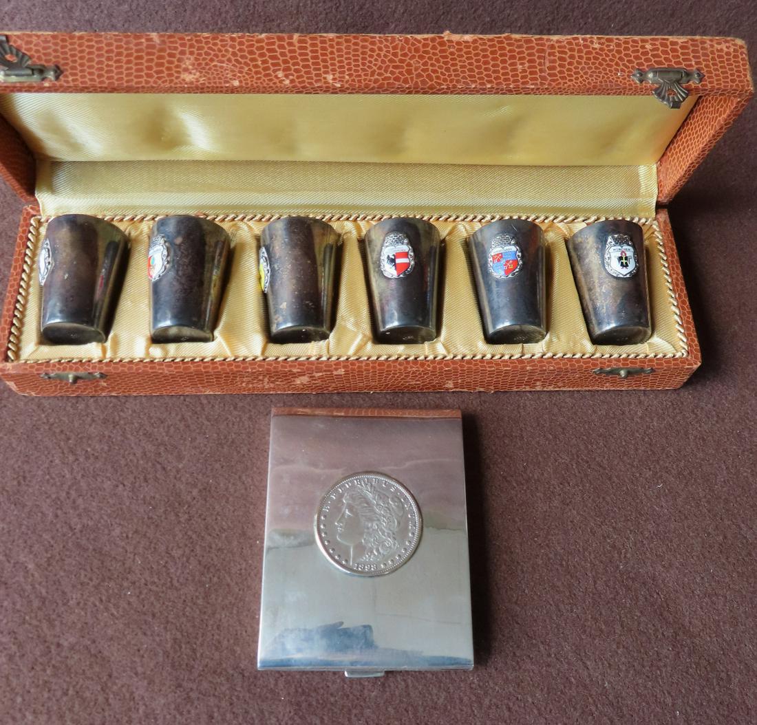 Two silver decorative articles including: A sterling (1 of 8)