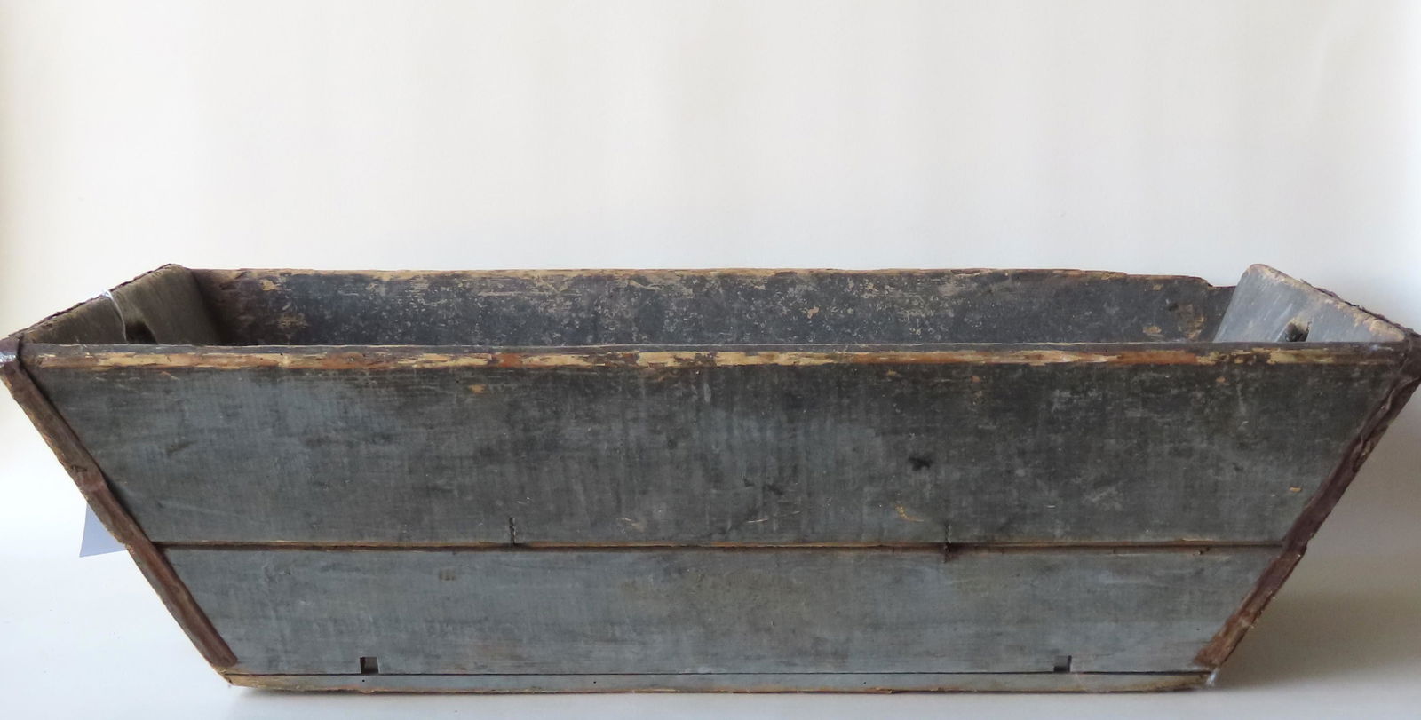 Primitive dough box in original paint. (1 of 7)