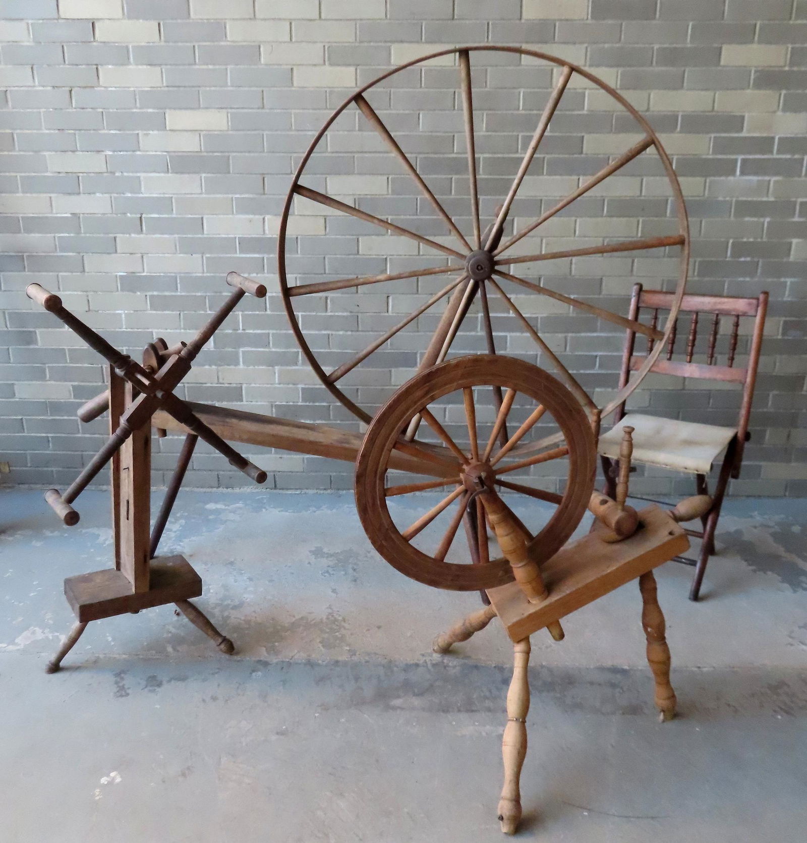 Grouping of Spinning and yarn winders, 19th c. (1 of 9)