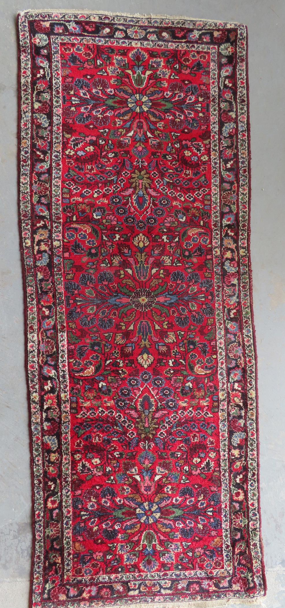 Small oriental runner - slight wear on sides, but overall very good condition. Original label on (1 of 5)
