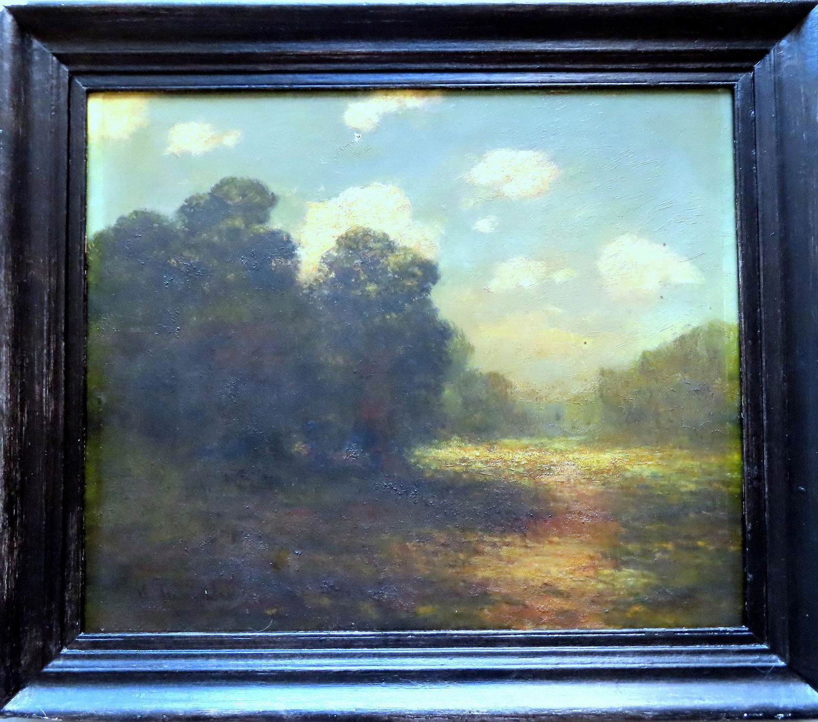 Karl Emil Termohlen (1851 - 1938) was active/lived in Illinois / Denmark. O/C Atmospheric landscape (1 of 9)