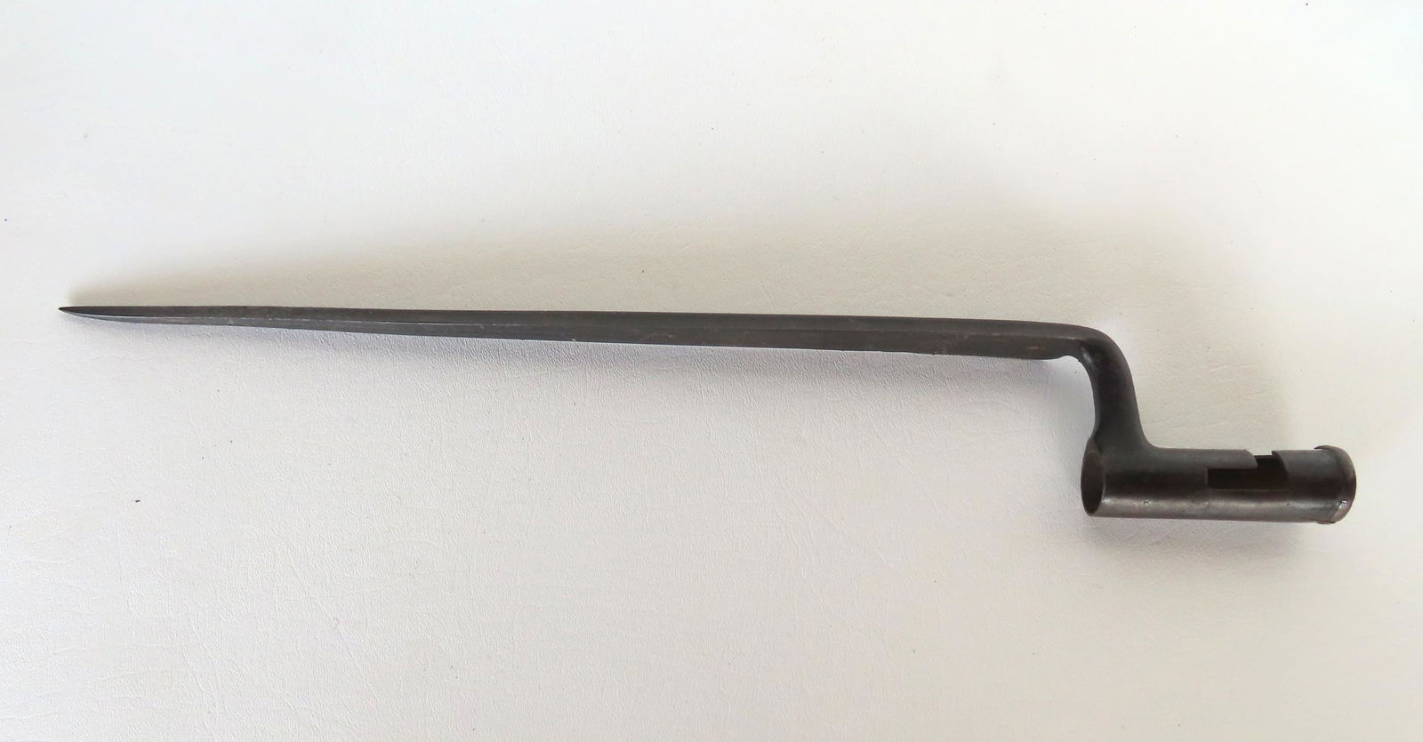 A 19th century socket bayonet with impressed mark "in US" -  good condition - total length 18 1/2"L. (1 of 6)