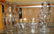 407: Collection of hand blown glass articles including