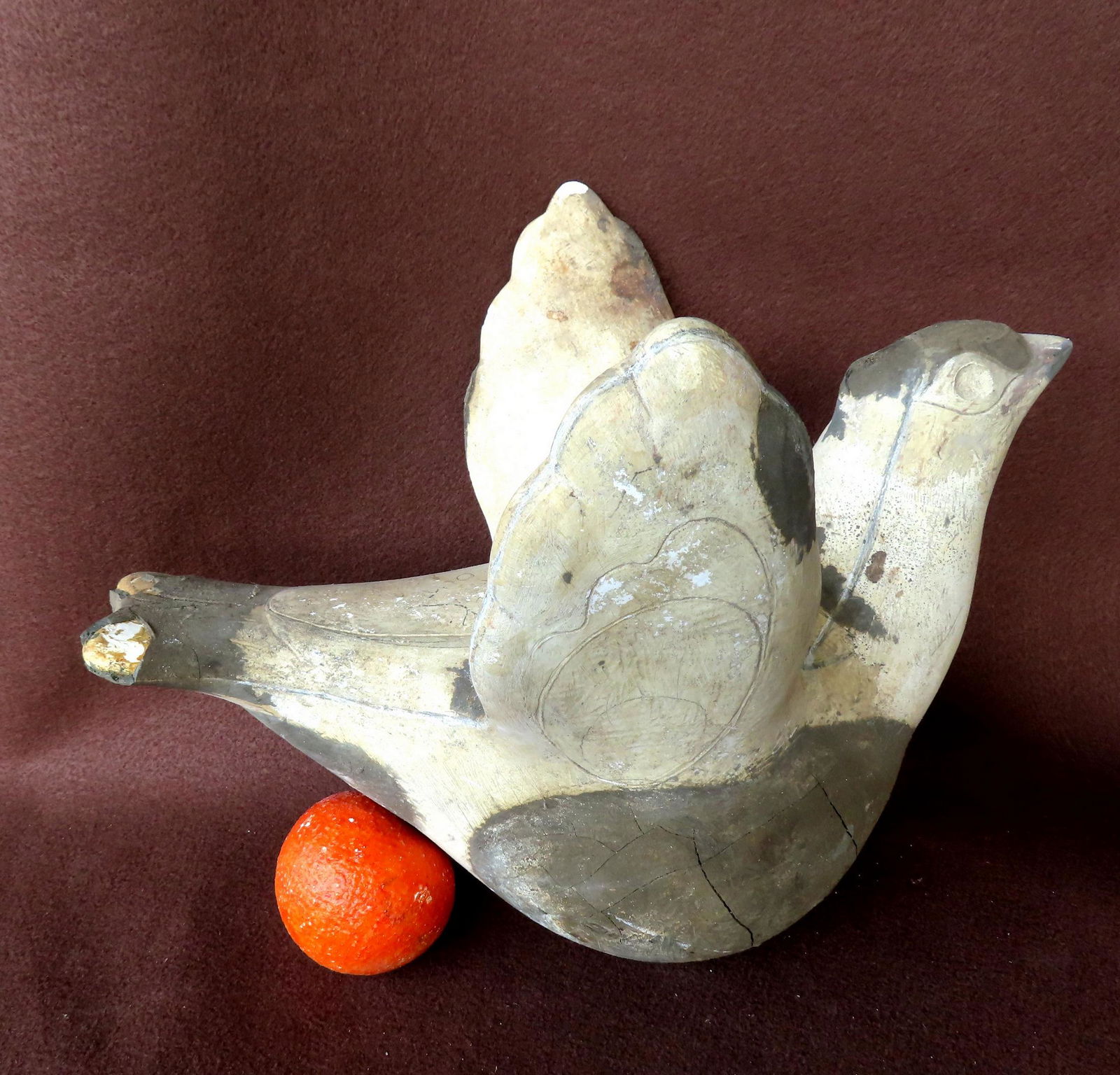 Walter Addison, New York, 1914-1982. A  plaster mold and maquette for a dove birdhouse - sold with (1 of 8)