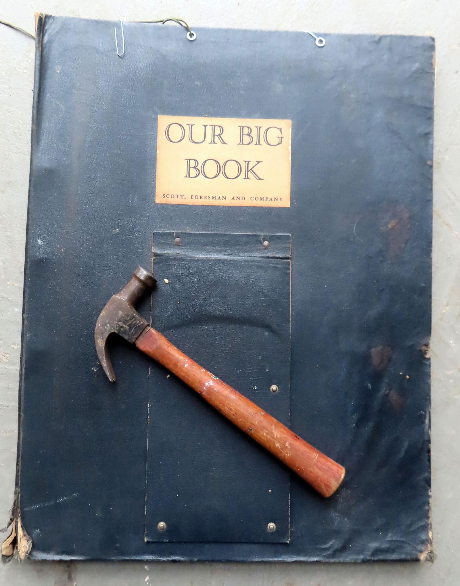 Teacher's book titled "Our Big Book", published by Scott, Foresman & Company, circa 1940, with (1 of 17)
