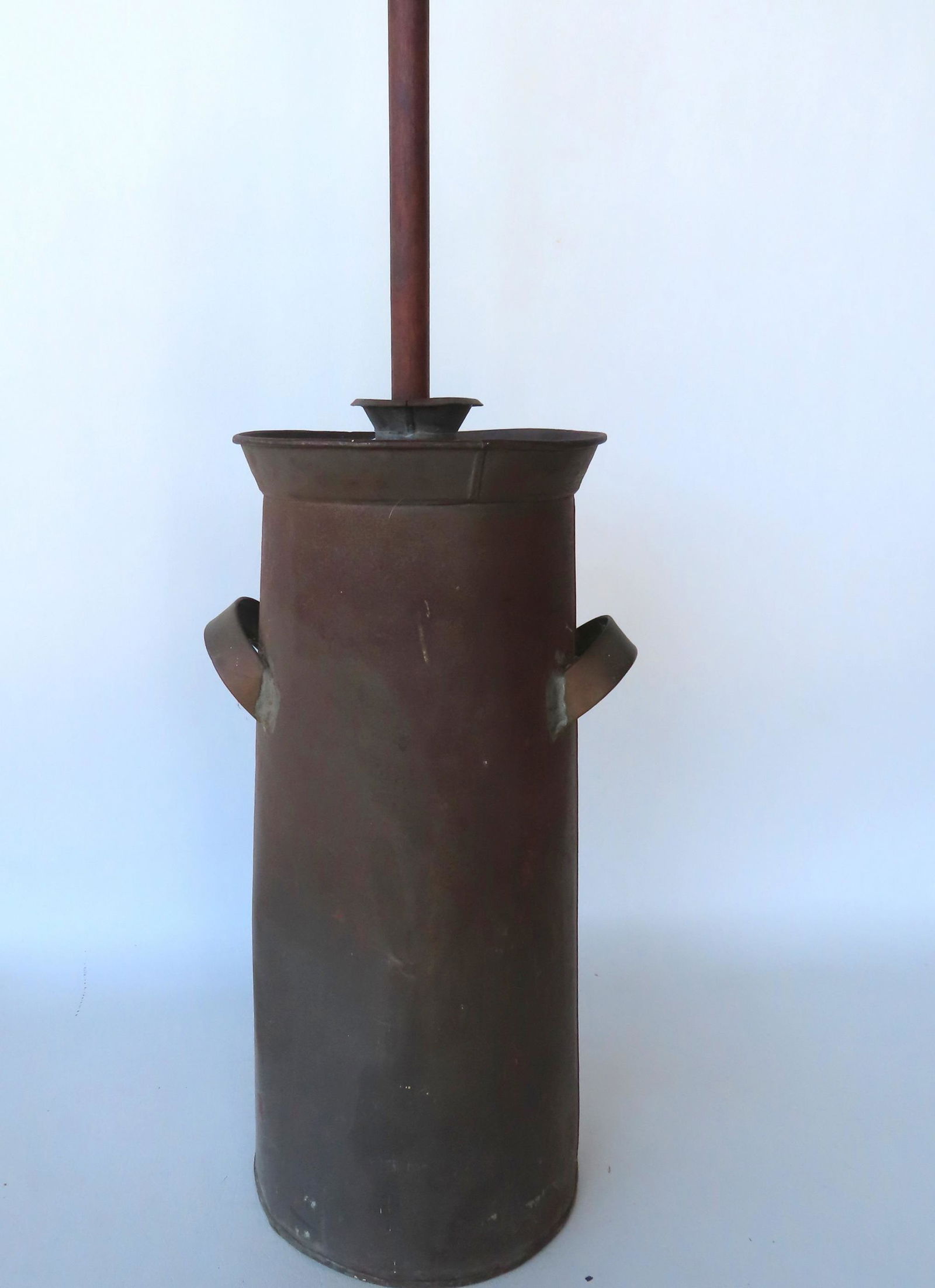 A primitive tine butter churn, 19th century. (1 of 5)