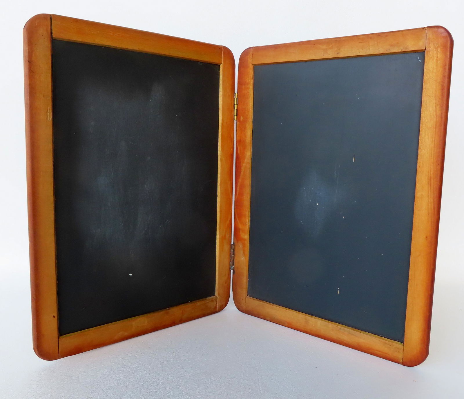 A fold-up 2 part slate board, early to mid 20th century. (1 of 3)