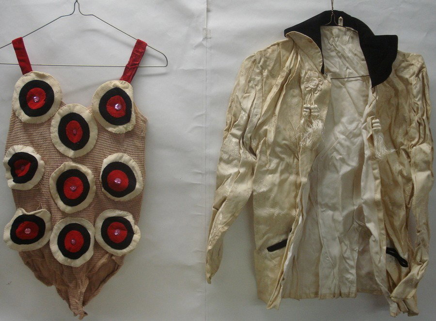Five theatrical vest.: Five theatrical vest. From the estate of Kermit Love, costume designer and puppet maker (NY 1916-1928)