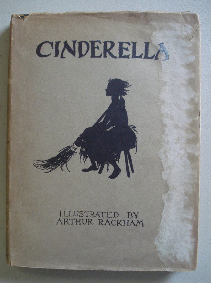 Kid's book illustrated by Arthur Rackham entitled C: Kid's book illustrated by Arthur Rackham entitled Cinderella - pub. in London: William Heinemann, 1919.