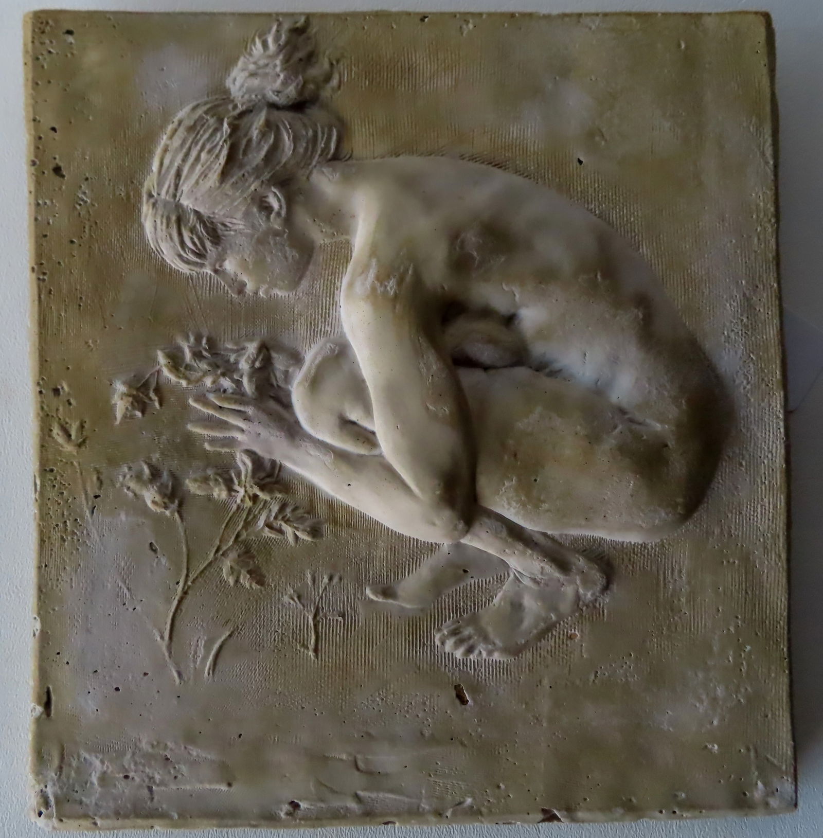 Arthur Herschel Lidov (1917 - 1990) was active/lived in Poughquaq NY and Illinois. A clay relief (1 of 2)