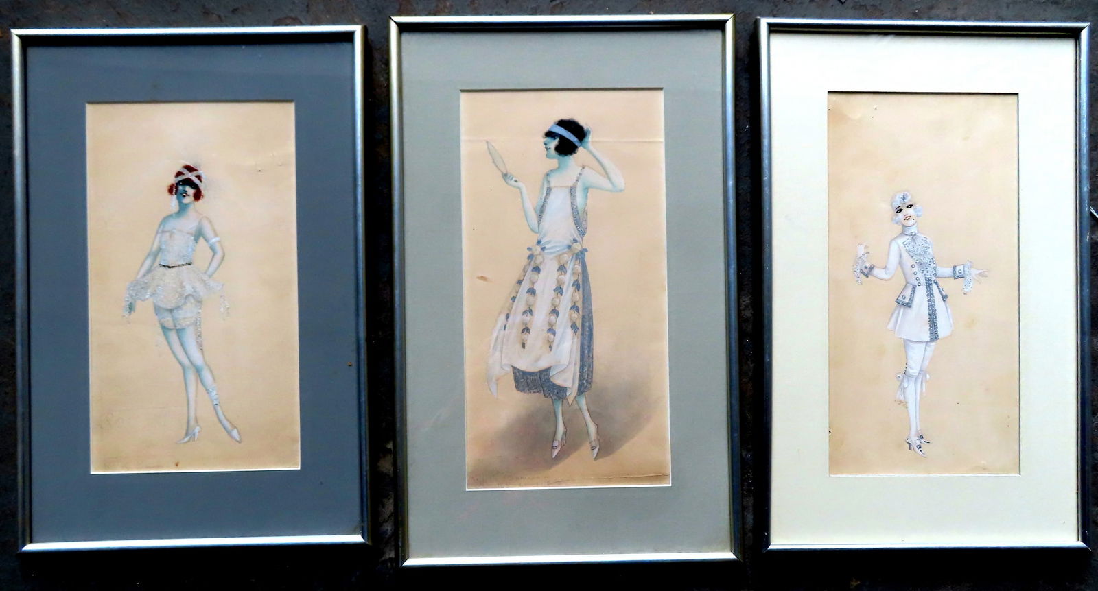 Will R. Barnes, Australian/American 1851-1939 - he was active in American theatrical costume (1 of 10)