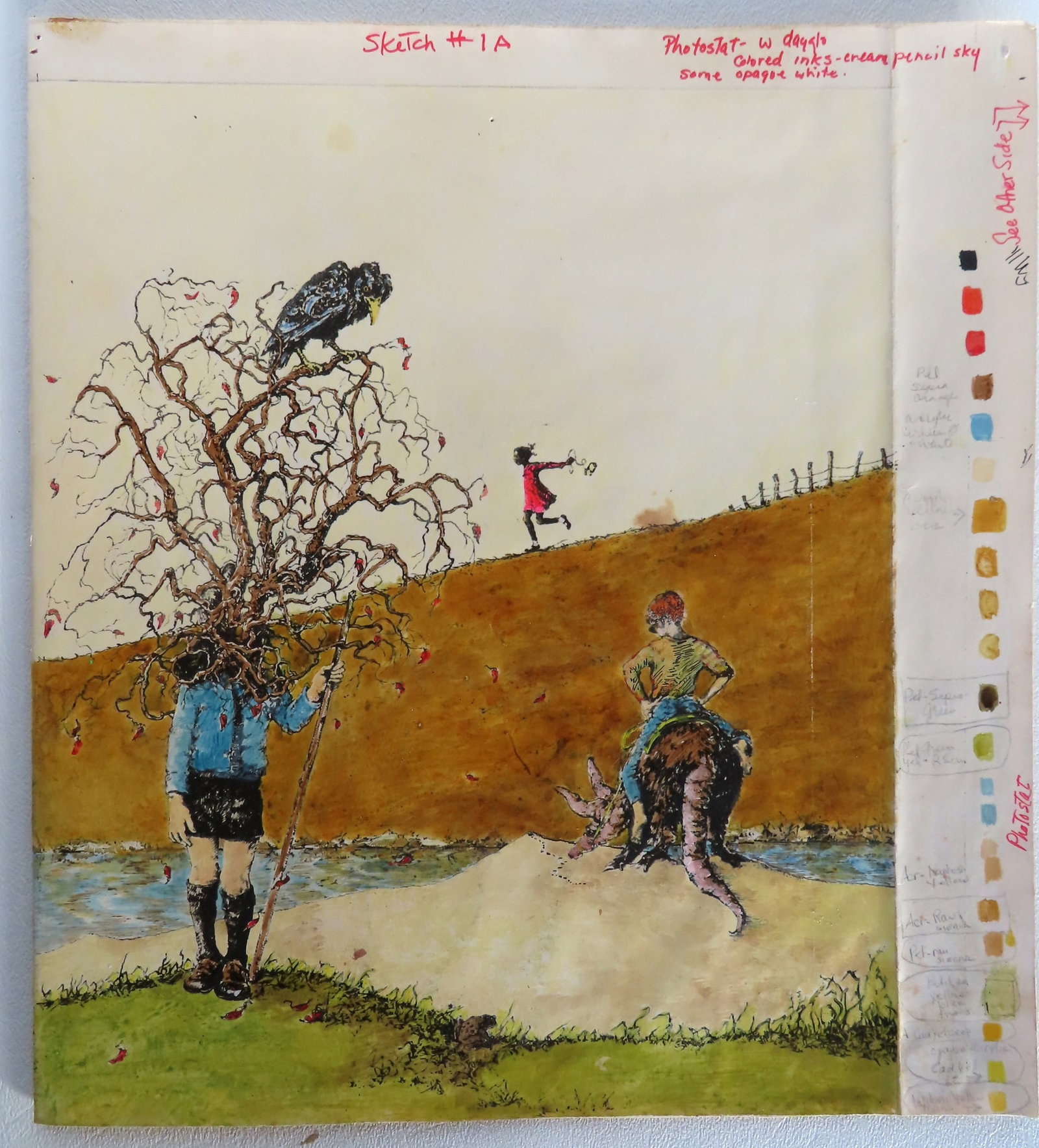 Gail Sudler Rockwell, Illustrator, NY 1933-2010 - Gail was Tom Rockwell's wife and illustrator: Gail Sudler Rockwell, Illustrator, NY 1933-2010 - Gail was Tom Rockwell's wife and illustrator for some of his children's books. This lot includes examples of her illustrations, some appearing in her 