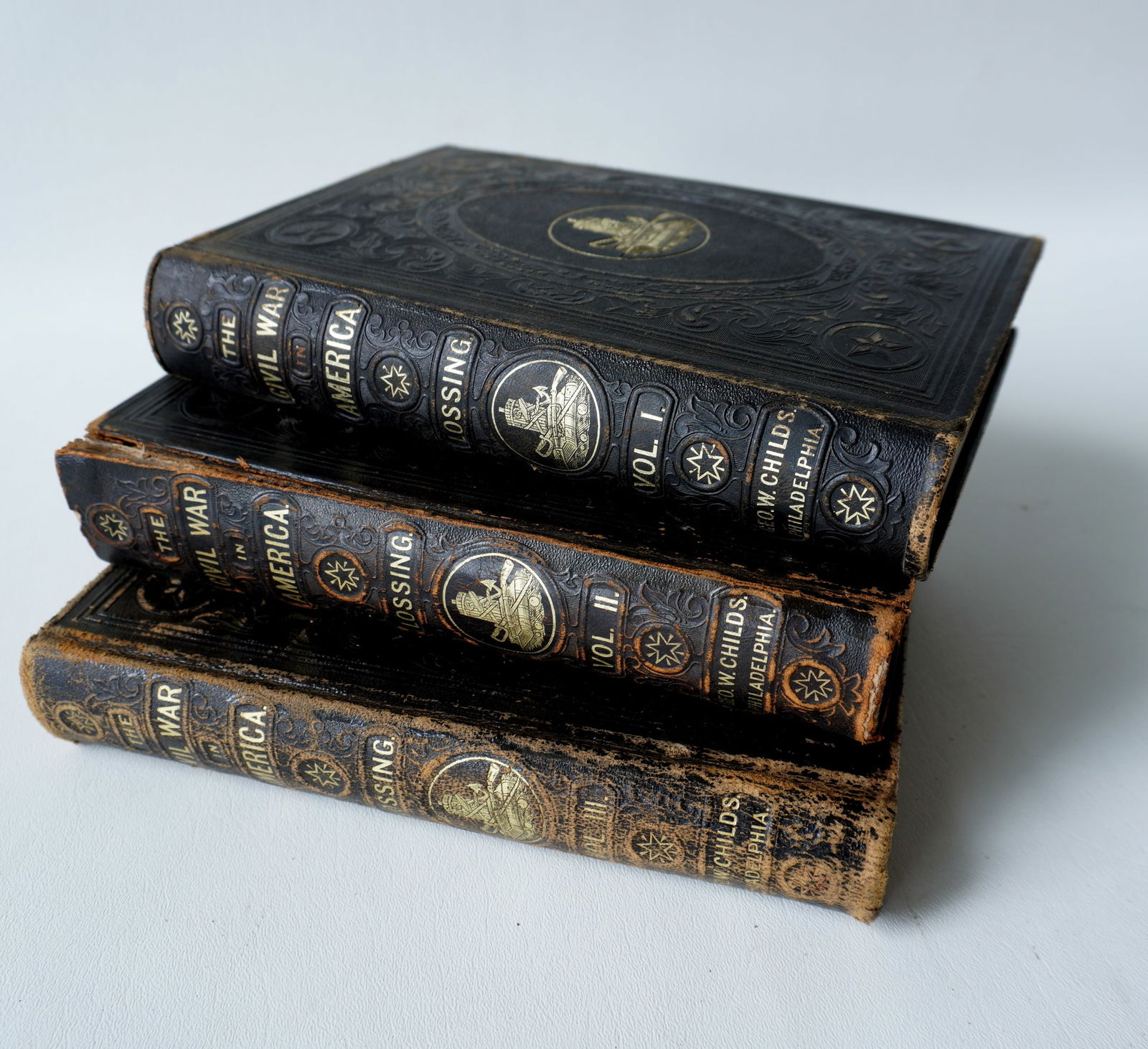 "Pictorial History of The Civil War In The United States Of America." by Benson J. Lossing, in 3 (1 of 6)