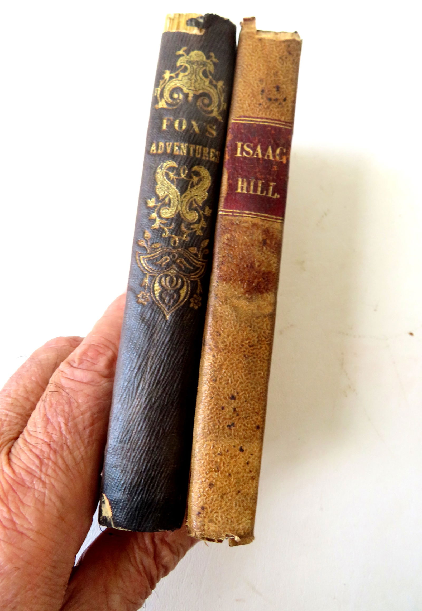 Two early military books. The first, "The Adventures of Ebenezer Fox In The Revolutionary War", (1 of 5)