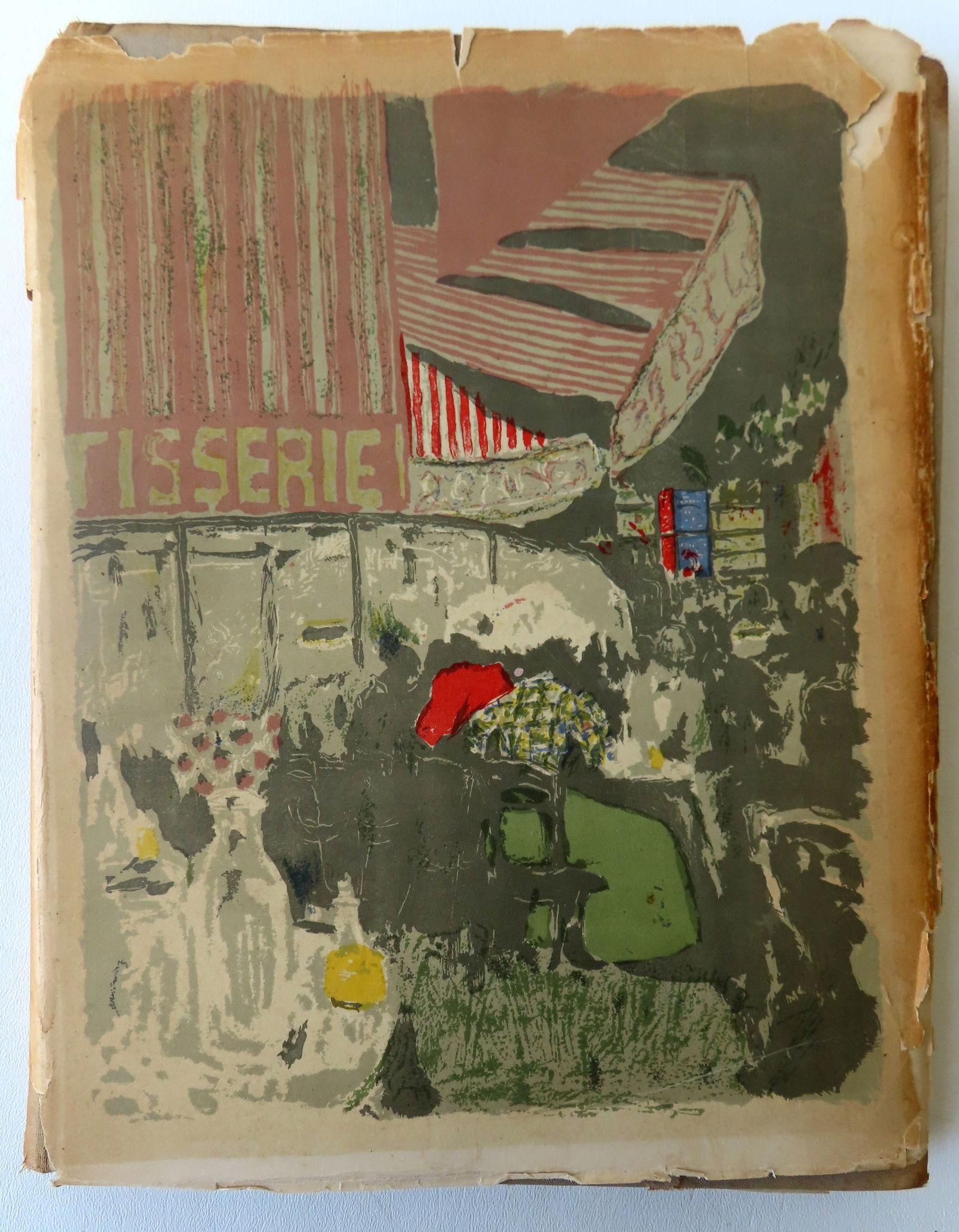 Art book titled "L'Oeuvre Gravé De Vuillard" by Claude Roger-Marx, published by André Sauret, (1 of 8)