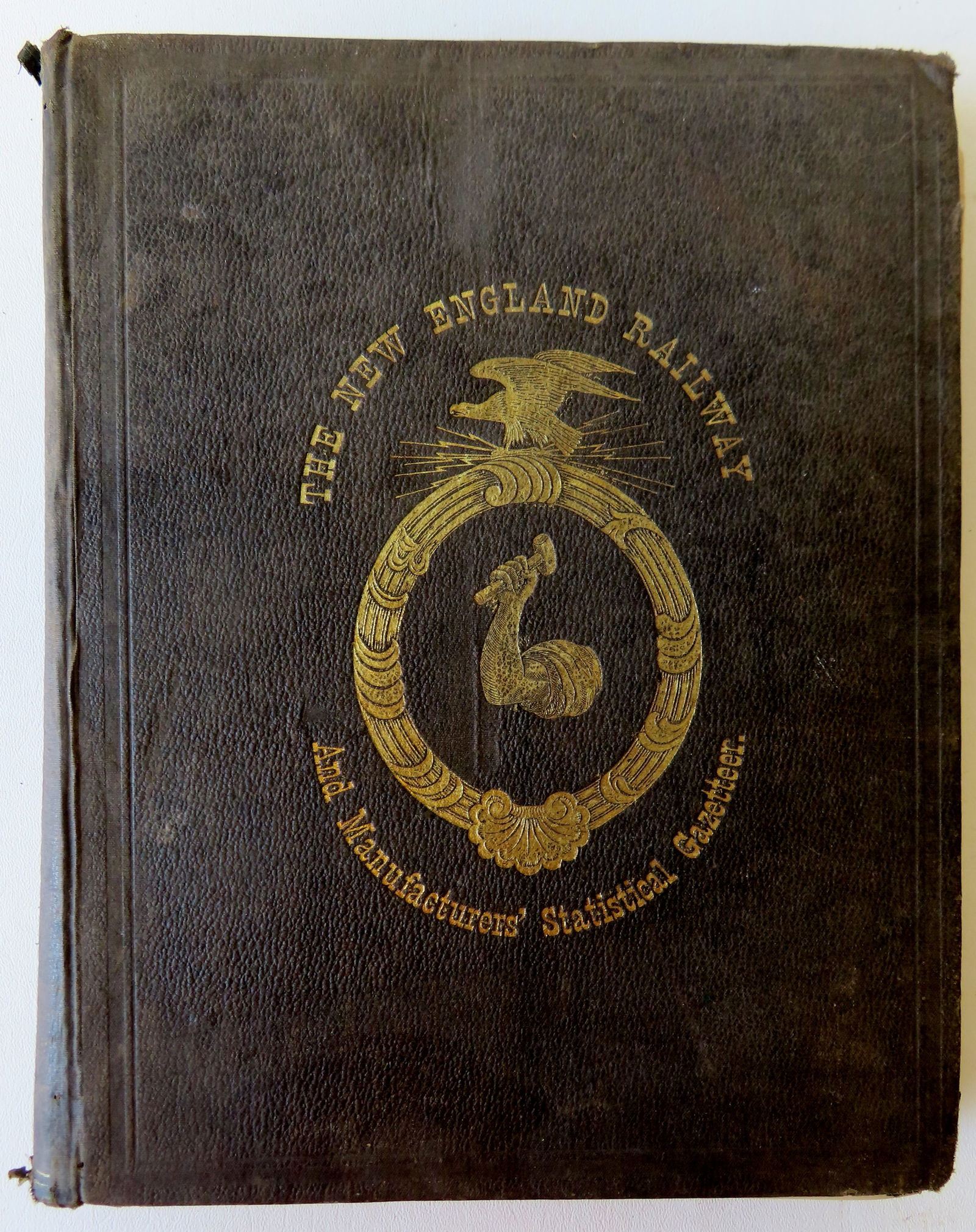 "Webb's New England Railway and Manufacturers Statistical Gazetteer" published by Webb Brothers & (1 of 13)