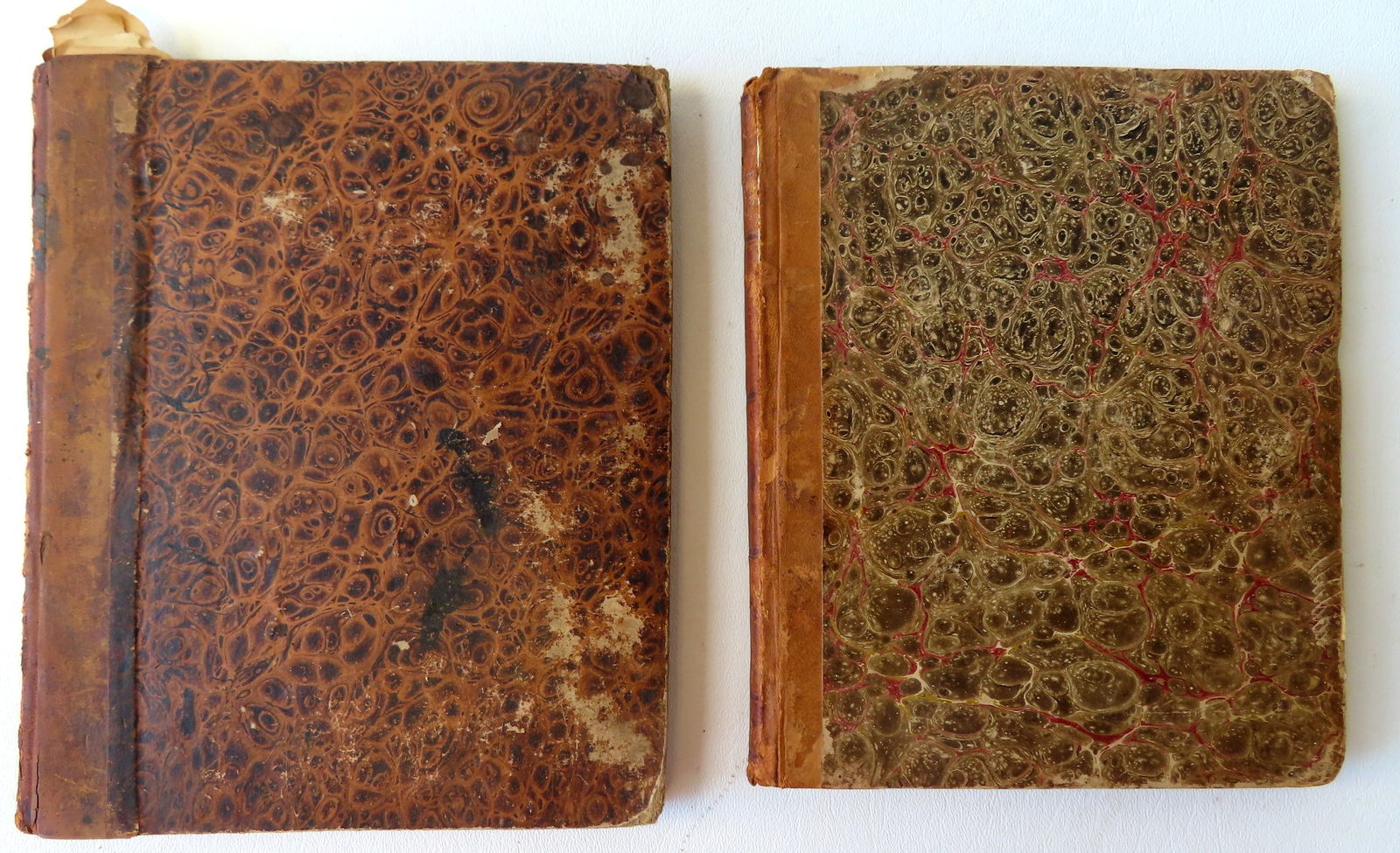 Two 19th century personal hand written pen and ink diaries. The first, an unusual diary with farming (1 of 14)