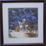Bev Doolittle, American born 1947. Lithograph "Eagle Heart" - note the camouflaged eagles "hidden"