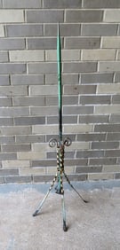 A lightening rod, late 19th century - very good condition. Measures 43"H x 10 1/2"W at base