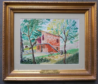Joseph C. Pollet (1897 - 1979) was active/lived in New York - member of the Woodstock Artist Colony