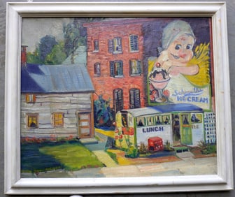 Elenore Stuart Bulmer (Born 1914) was active/lived in Wappingers Falls & Poughkeepsie New York. O/C