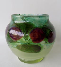 A very rare Tiffany paperweight vase engraved in base "2392J / L.C. Tiffany Favrile / Panama-Pacific