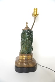 A beautiful white enameled iron "DAYTON" country store candy scale and marked "International