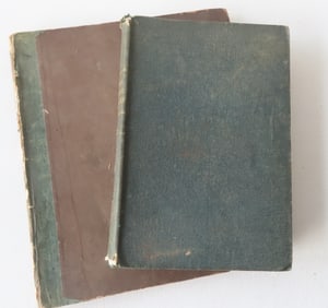 Two vintage art related books including: "Remarks on Rural Scenery, With twenty etchings of