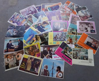 Grouping of 32 original movie lobby cards, including 27, 1967-69, and five 1950's era - "Giant" 1956