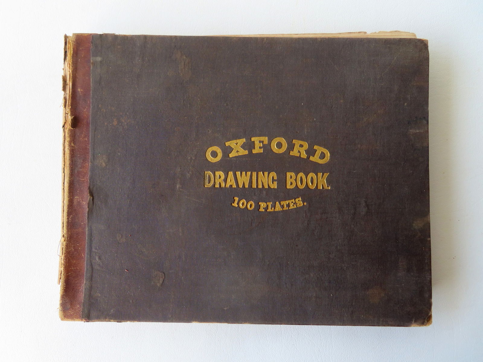 Art learning book titled "The Oxford Drawing Book or The Art Of Drawing" by Nathaniel Whittock, (1 of 15)