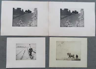 Jacobus Belsen, active in Russia, Germany & NY City - b. Russia 1870 - d. New York, 1937. Grouping