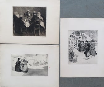 Jacobus Belsen, active in Russia, Germany & NY City - b. Russia 1870 - d. New York, 1937. Grouping