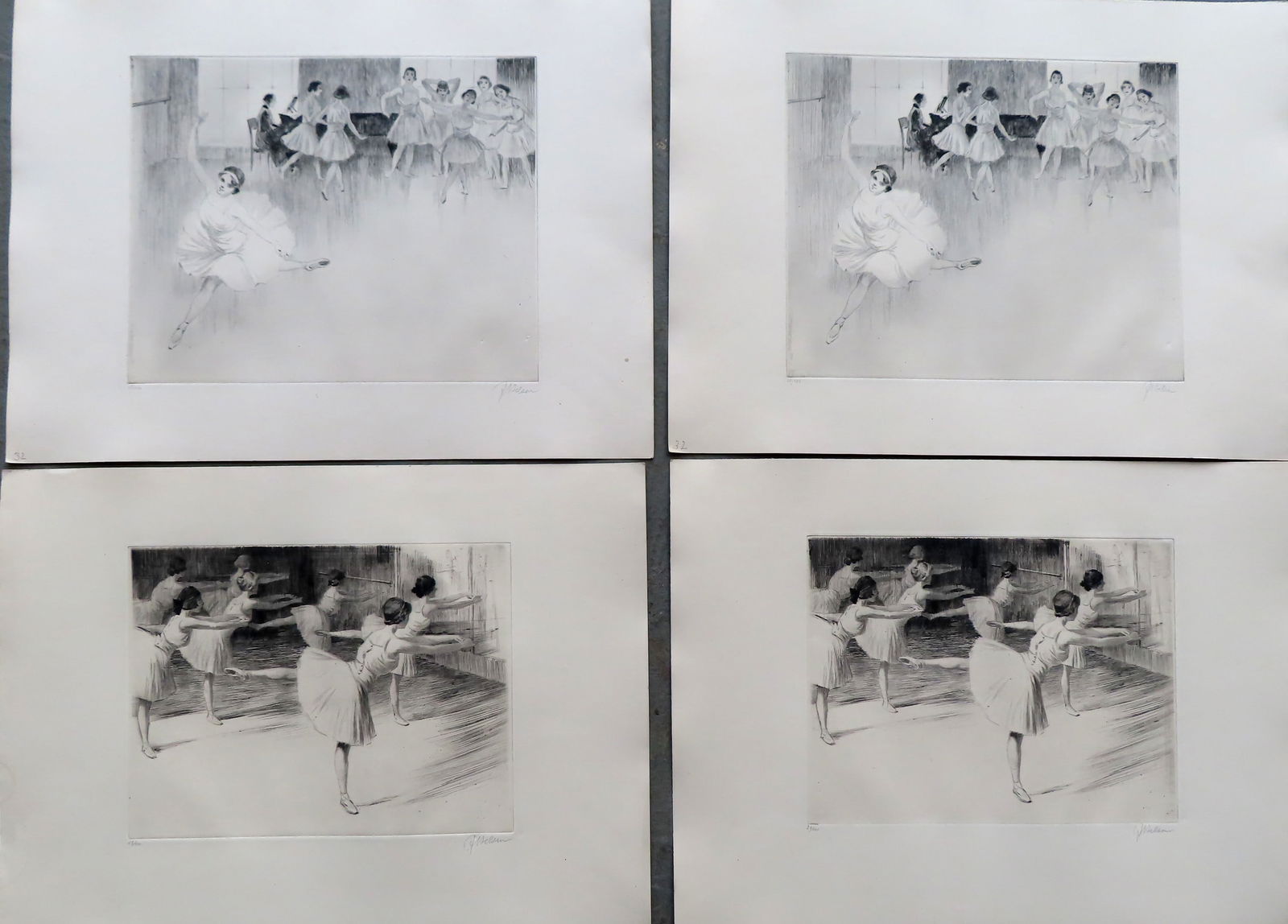 Jacobus Belsen, active in Russia, Germany & NY City - b. Russia 1870 - d. New York, 1937. Grouping (1 of 9)