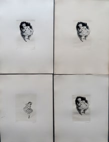 Jacobus Belsen, active in Russia, Germany & NY City - b. Russia 1870 - d. New York, 1937. Grouping