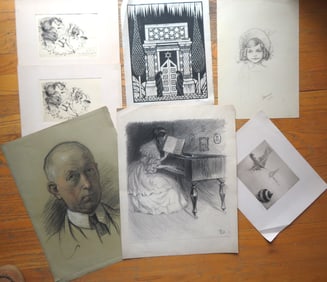 Jacobus Belsen, active in Russia, Germany & NY City - b. Russia 1870 - d. New York, 1937. Grouping o