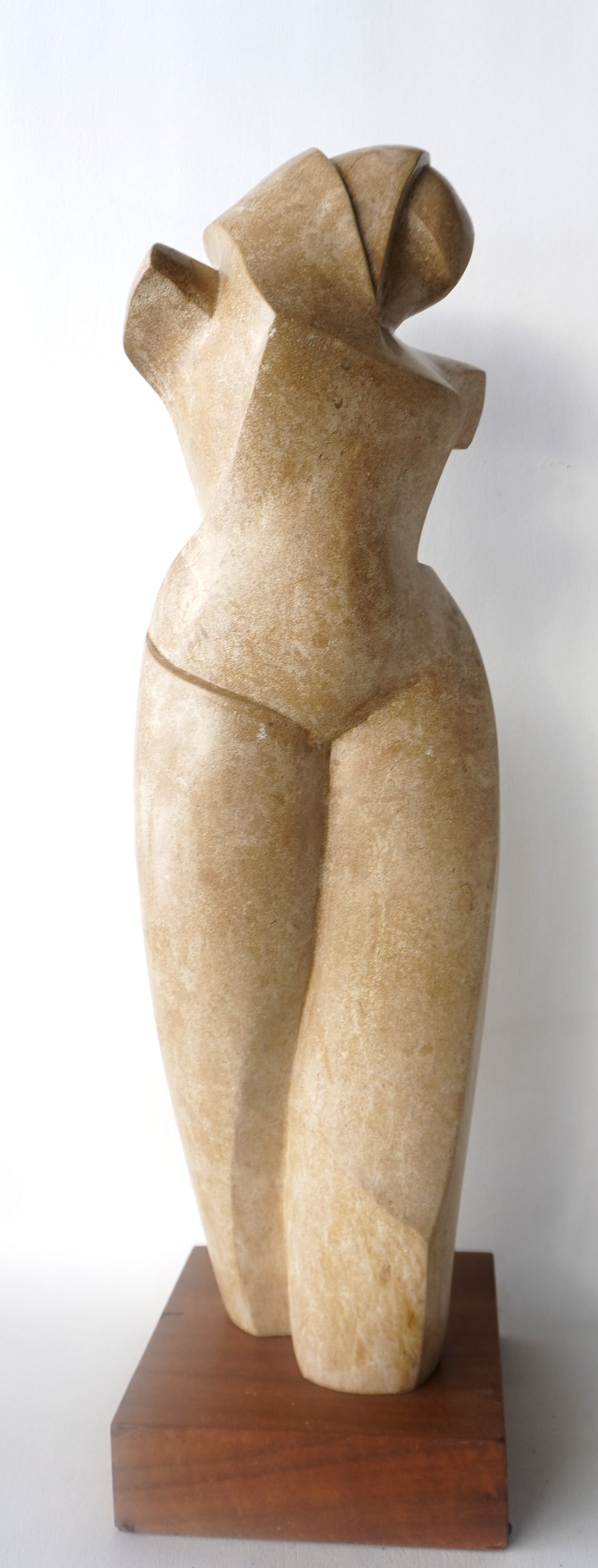 Lilly M. Tussey (Bulgarian/American d.2005) - attributed. Modernistic sculpture of dancing lady.: Lilly M. Tussey (Bulgarian/American d.2005) - attributed. Modernistic sculpture of dancing lady. Note - this sculpture previously sold on Invaluable.com 2018 providing the following information: "Titl