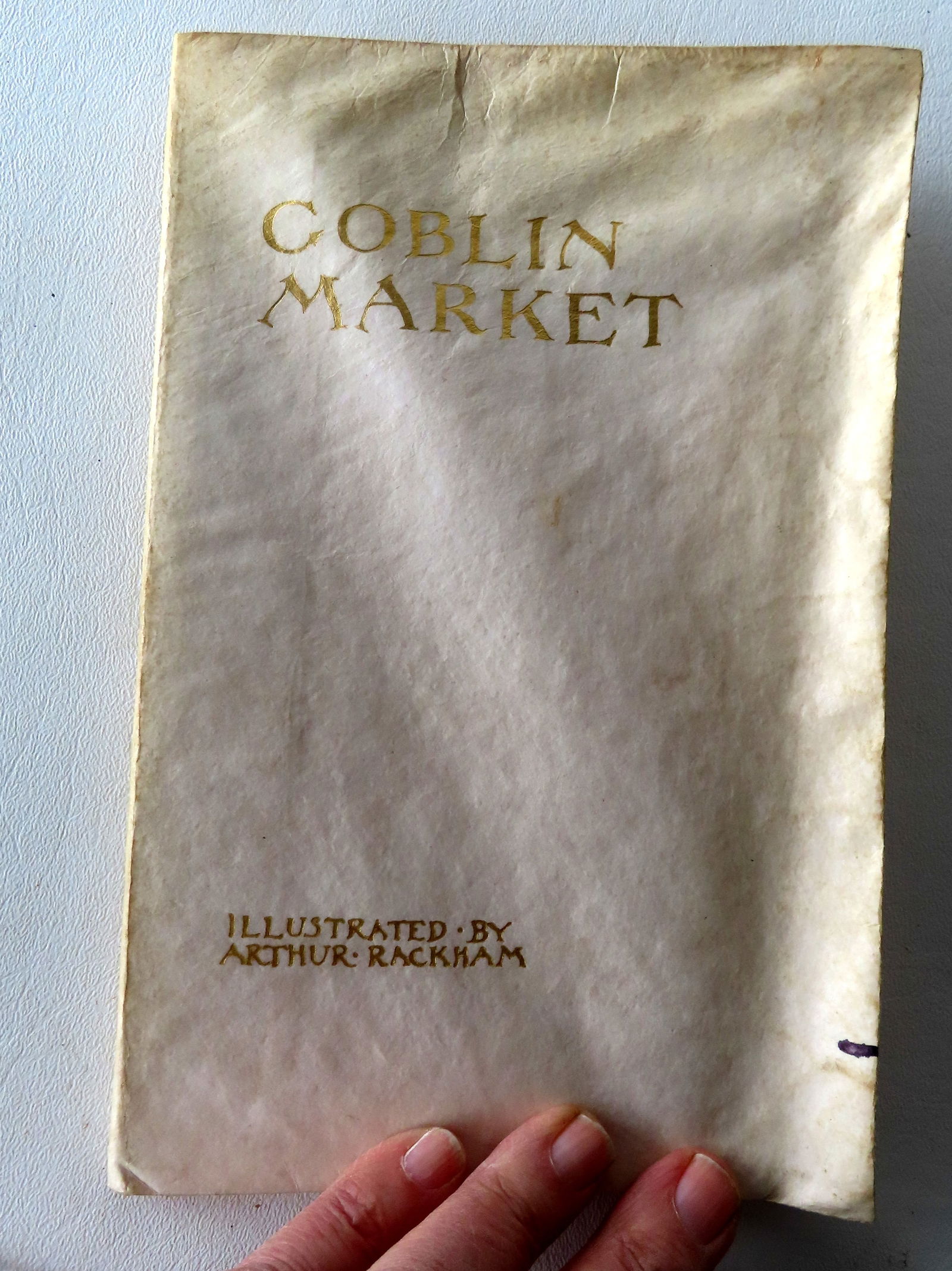 RACKHAM, ARTHUR. 1867-1939. "The Goblin Market" by Christina Rossetti, first edition published in (1 of 11)