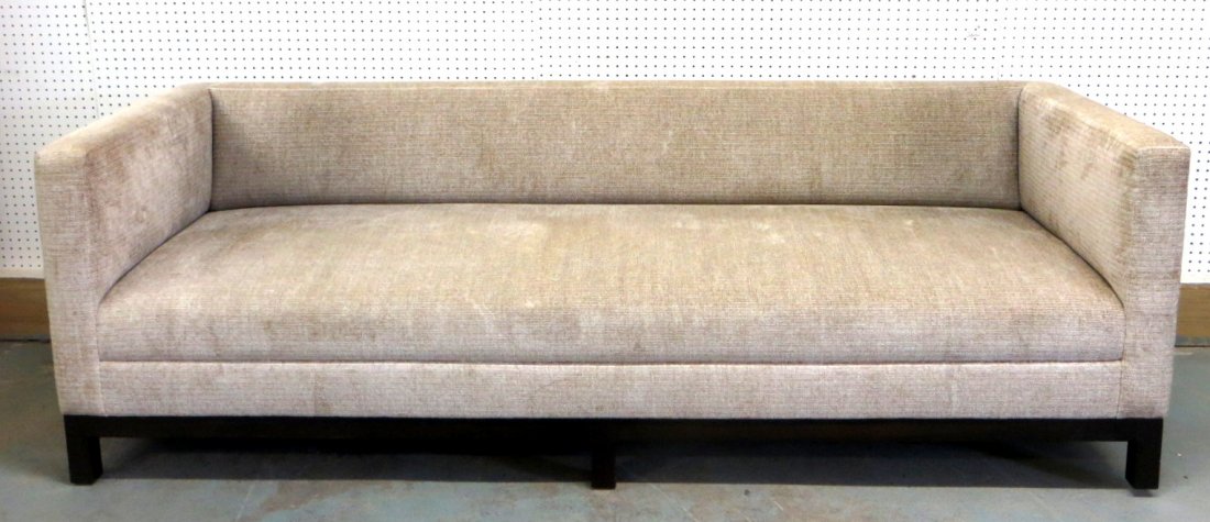 Christian Liagre - Holly Hunt upholstered sofa in: Christian Liagre - Holly Hunt upholstered sofa in excellent condition. 7' 7"L x 2' 10"W x 2' 6"H.