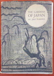 Walter Beck's art book entitled "The Gardens of Japan": Walter Beck's art book entitled "The Gardens of Japan" by Jiro Harada dated 1928. Note that Mr. Beck used designs of Japanese Gardens, some found in this book, for Innisfree Gardens. The second page o