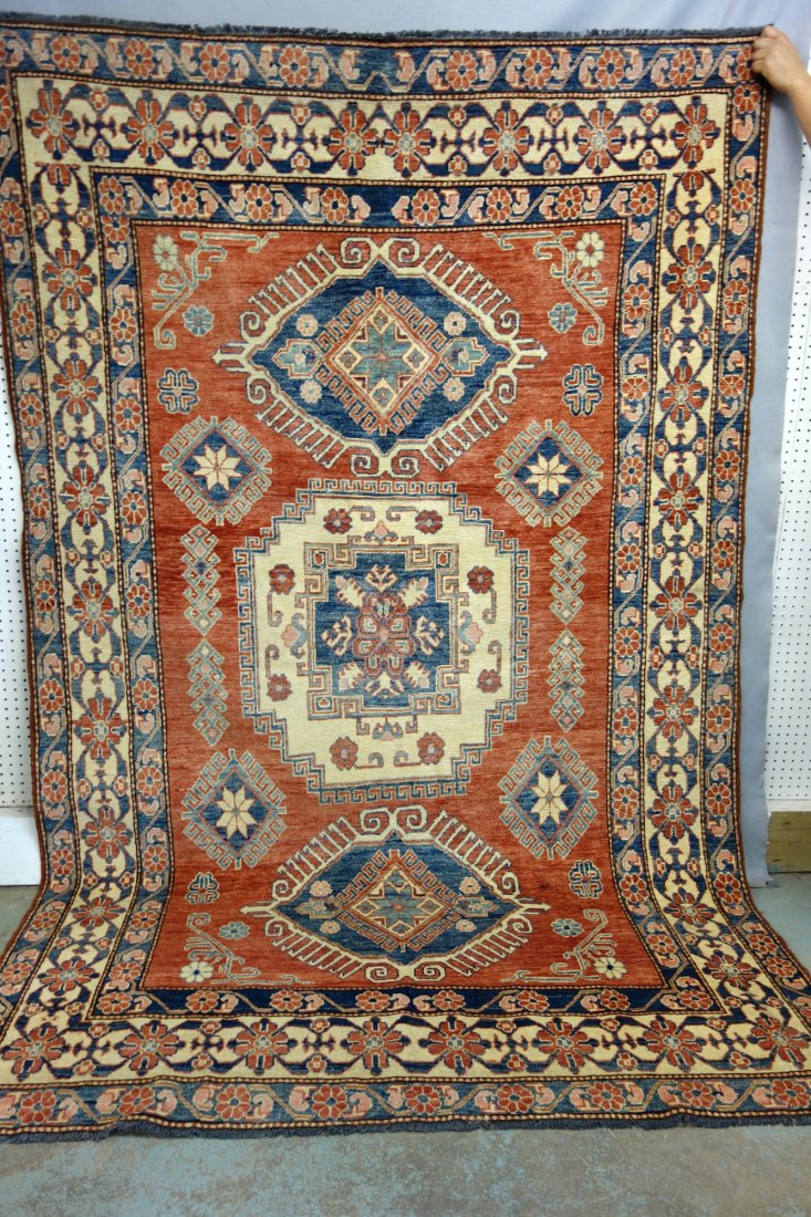 Small room size oriental scatter rug - very good (1 of 4)