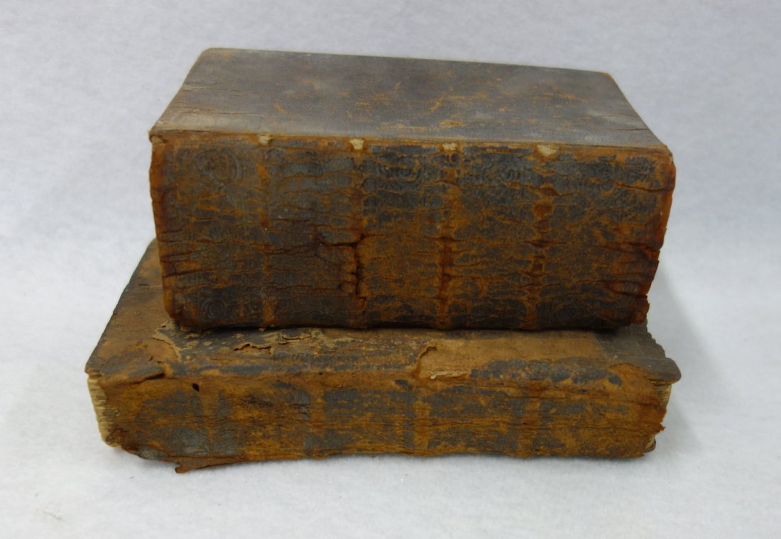 Two early 18th century German books the first is on (1 of 6)